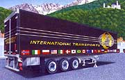 Heller 80779 Box Trailer. See the trucks page for full list!